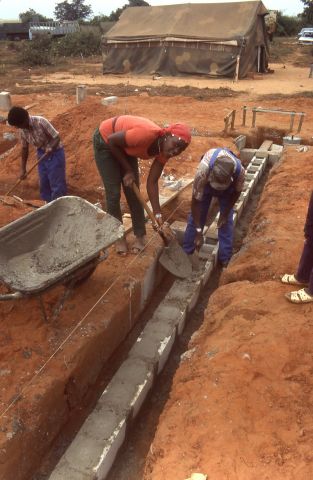 DW worked with the South West Africa Peoples Organization (SWAPO) on this project to support Namibian refugees.