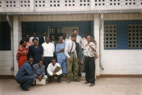 Training workshop for capacity building in financial managment on behalf of FONGA (National NGO forum). Workshop located at CEFOCA (Council of Churches training centre).
