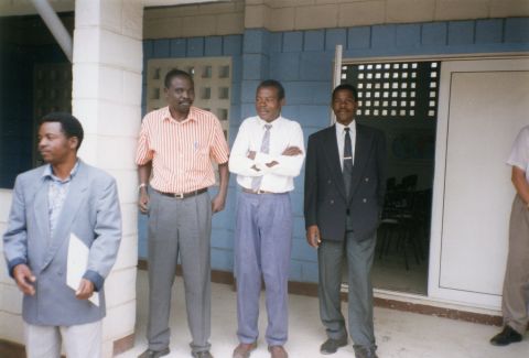 Training workshop for capacity building in financial managment on behalf of FONGA (National NGO forum). Workshop located at CEFOCA (Council of Churches training centre).
