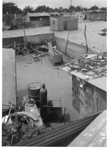 These problems are due to poor runoff; broken service lines compounded by impervious soils in many areas.