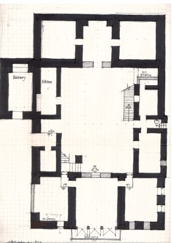 Visits to traditional buildings in Lebanon with Hassan Fathy in 1973 waiting to fly to Oman.
