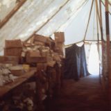A camp for displaced persons as a result of South Arican incursions during the war. DW worked in partnership with the Angola Secretariat of State for Social Affairs (SEAS) and OMA (Angola women's organization) on the project.