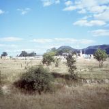 A camp for displaced persons as a result of South Arican incursions during the war. DW worked in partnership with the Angola Secretariat of State for Social Affairs (SEAS) and OMA (Angola women's organization) on the project.