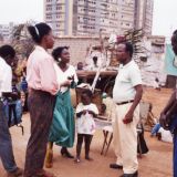 Internally displaced peoples' camp and health promotion project. 